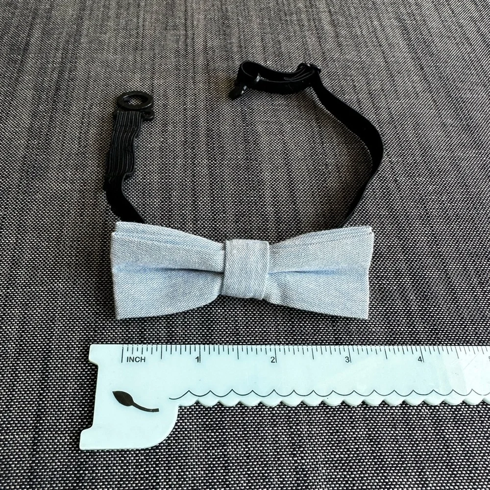 Toddler Light Blue Bow Tie